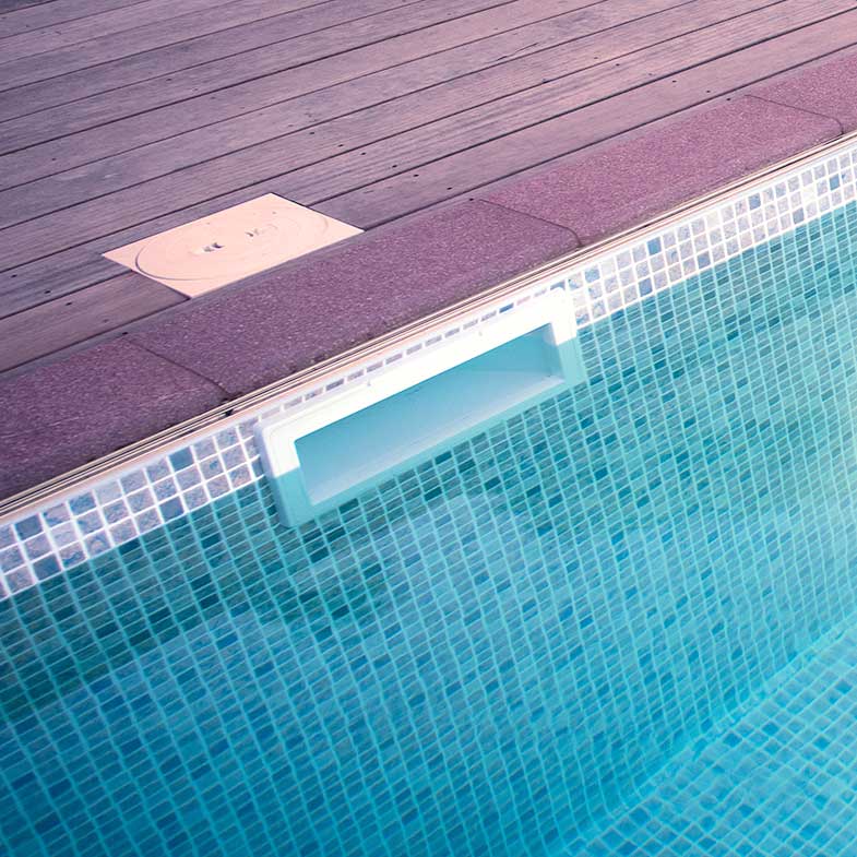 Bräddavlopp och inlopp, kategoribild, Pool store
