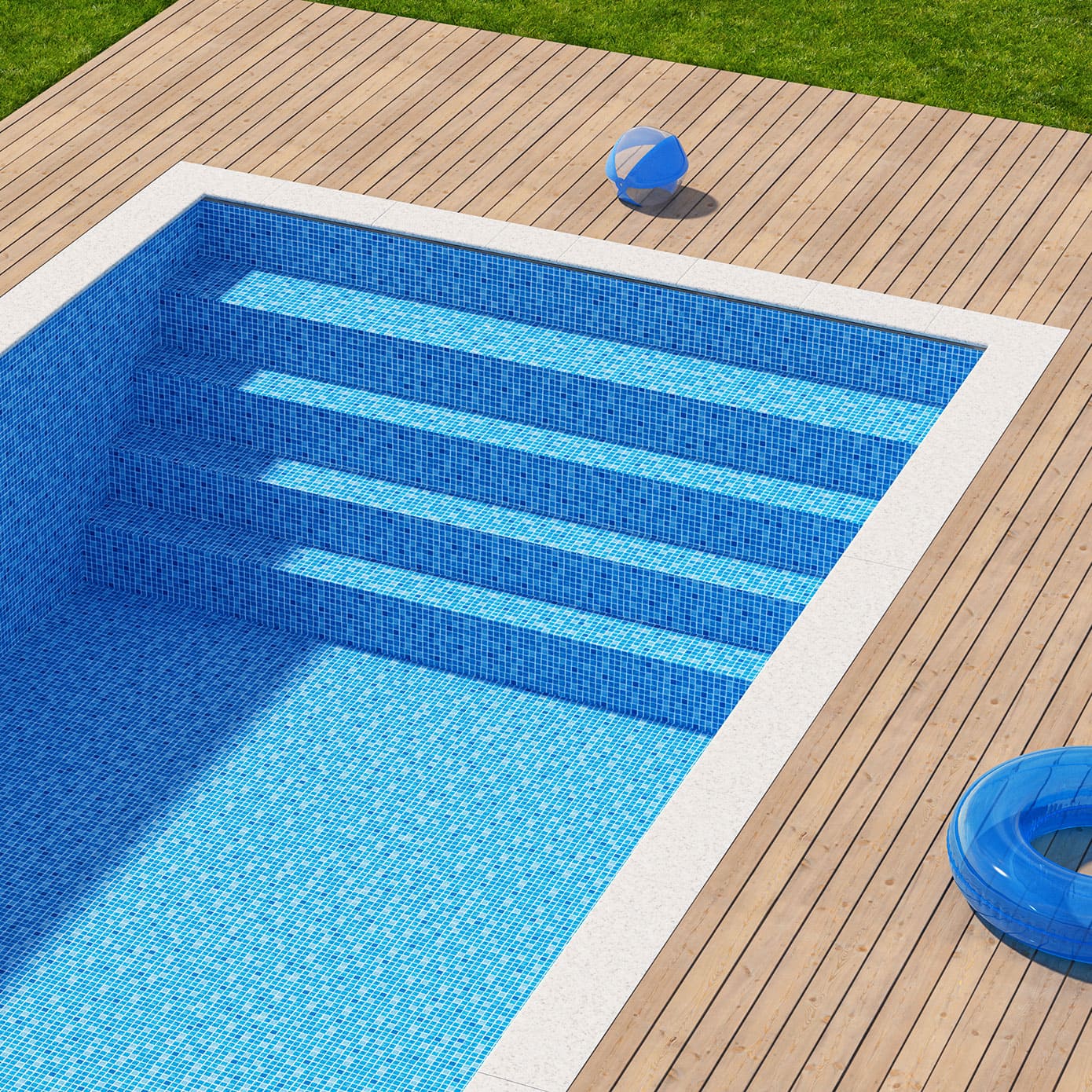 Hel gaveltrappa för pool, Pool Store